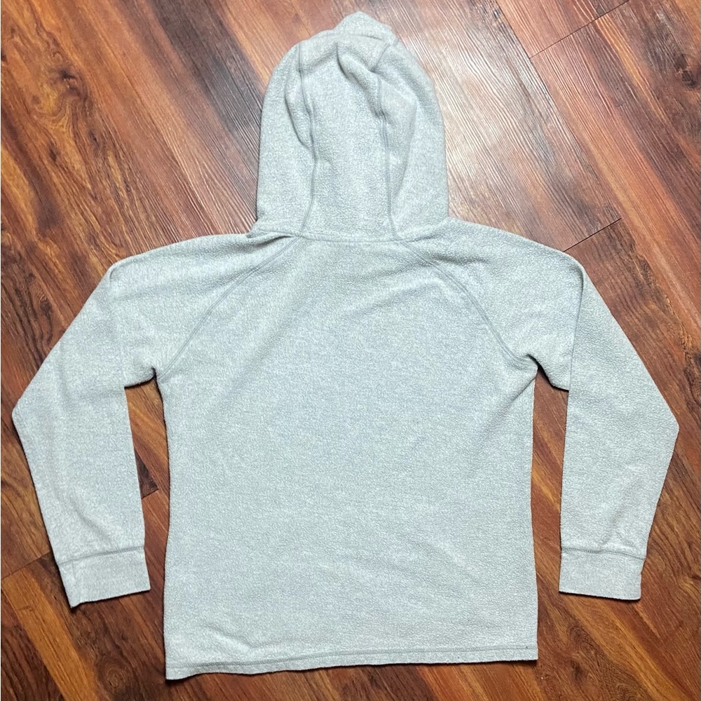 Tentree Basic Heather Grey Hooded Drawstring Swea… - image 6